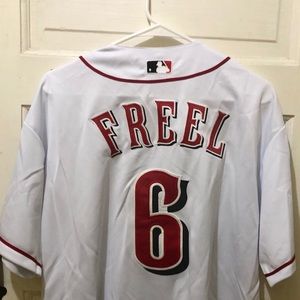 NWT Cincinnati Reds Ryan Freel #6 Mens jersey L